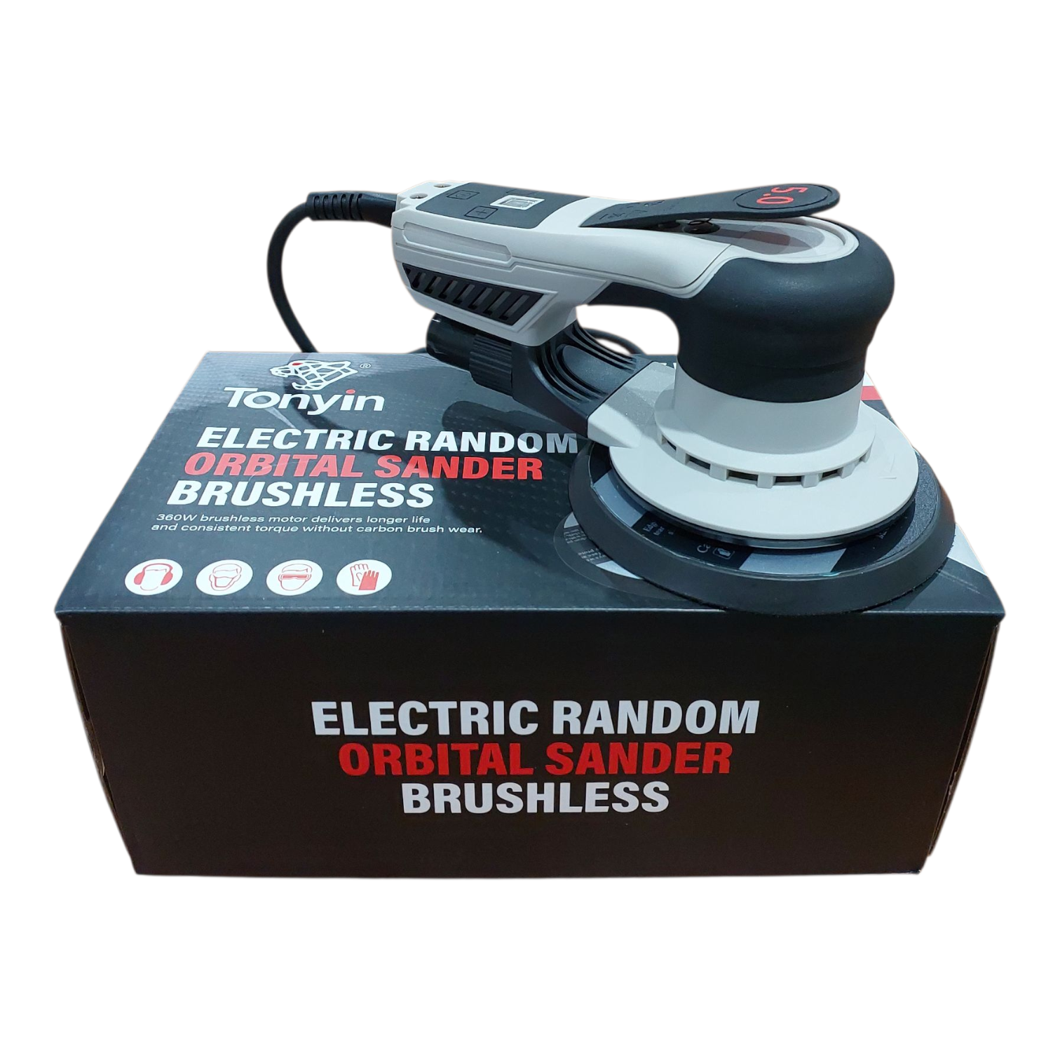 Tonyin Electric Random Orbital Sander Brushless (6 Inch)
