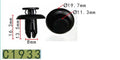C1933 Clip Packet 50 Mazda Toyota B45A-56-146A