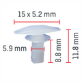 C607 Clip Packet 50