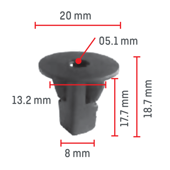 C31 Clip Packet 50 Ck4488 9018906013 Toyota
