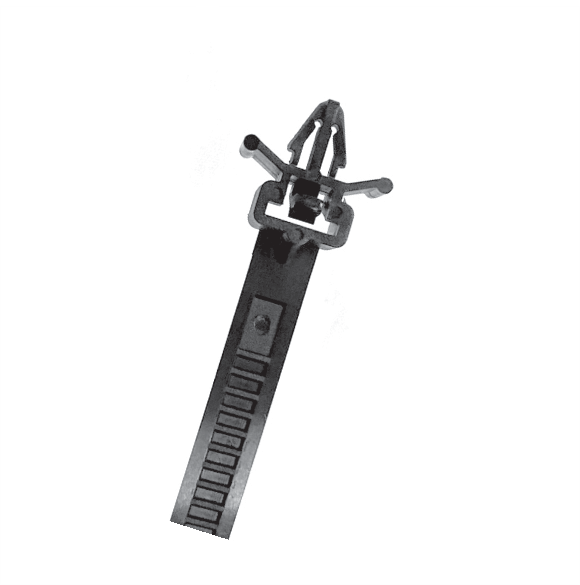 Cable Tie Push Mount 7.9x152.5mm - Each