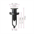 C611 Clip - Each - Ck0440 52161-16010 Toyota