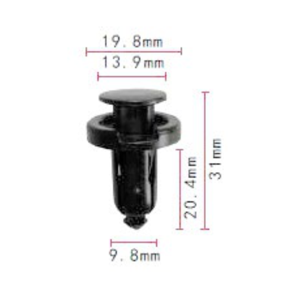 C354 Clip - Each - Ck048l