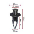 C115 Clip Packet 50 Ck115 Honda Oem: 91502sn4000
