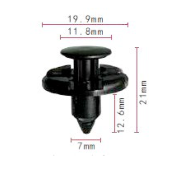 C1419 Clip Packet 50 Subaru Oem: 909140051