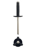 3/16 Flange Rivet Black 25.5mm - Each