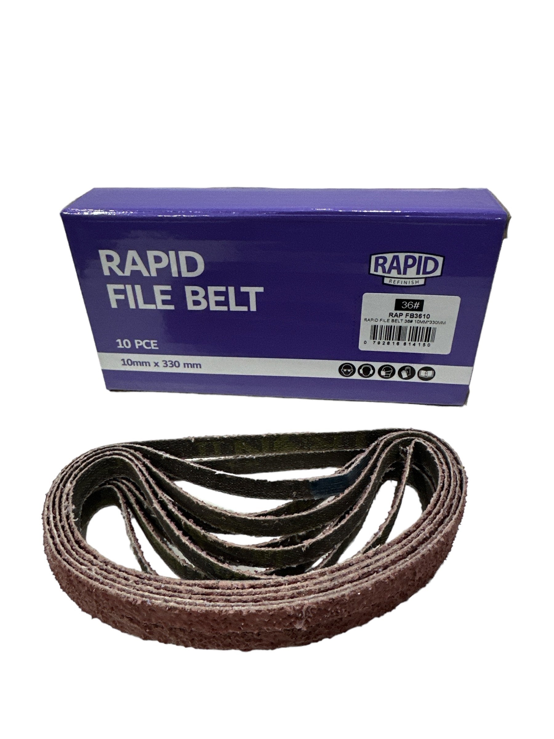 Rapid File Belt 60# 10mm X 330mm