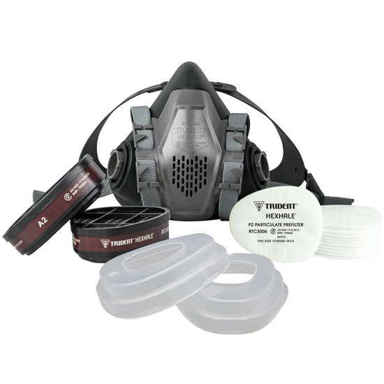 TRIDENT® HEXHALE® A2P2 Organic Vapour Kit Medium