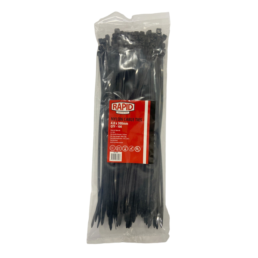 Nylon Cable Ties 4.8 X 300mm