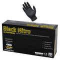 Black Nitrile Gloves 5.5g - Medium - Box 100