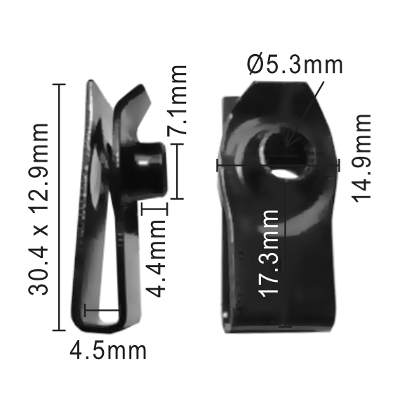 H2121 Clip - Each - Nut Clip