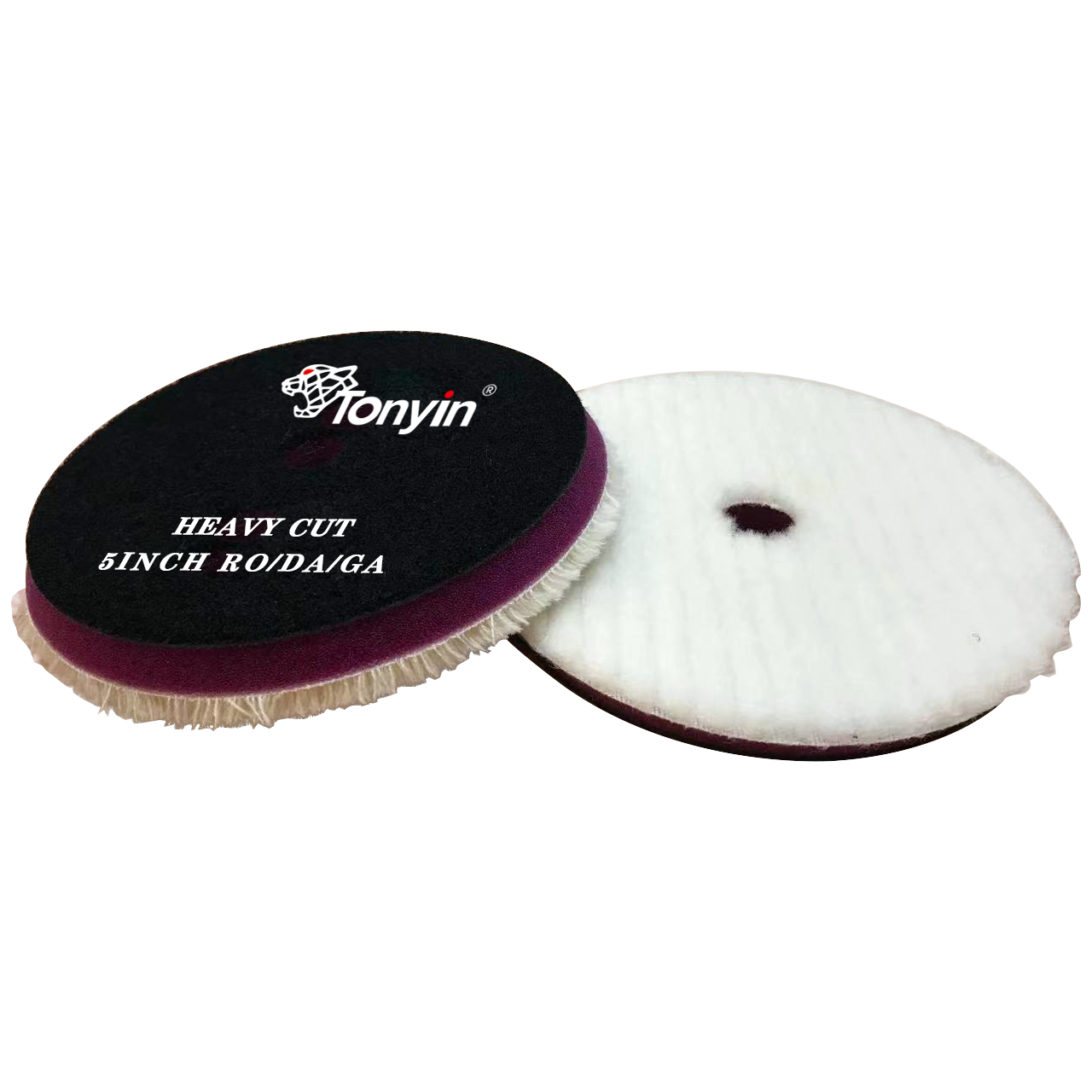 Tonyin 6 Inch Wool Polish Pad Extreme Heavy Cut
