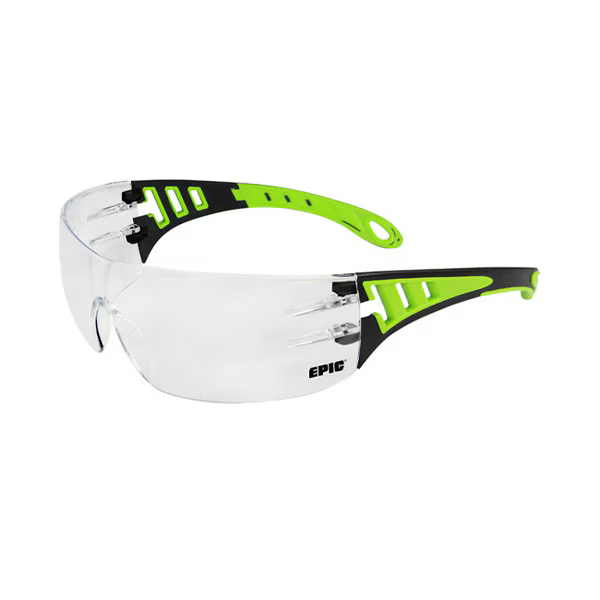Safety Glasses EPIC® Epic Coating Anti-Scratch & Anti-Fog - Clear Lens