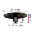 C535 Clip Packet 50 Ck535 90700-SB2-003 Honda