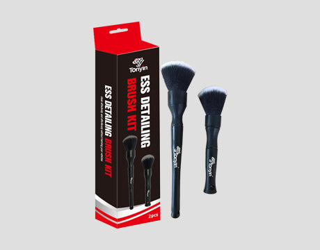 Tonyin ESS Detailing Brush Combo Ultra Soft (Handle Length: 11.5cm And 19cm, Hair Length: 4cm And 4.7cm)