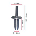 C144 Clip Packet 50 Ck295 Ford 387843S