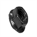 M6 10mm Nuts Black - Each