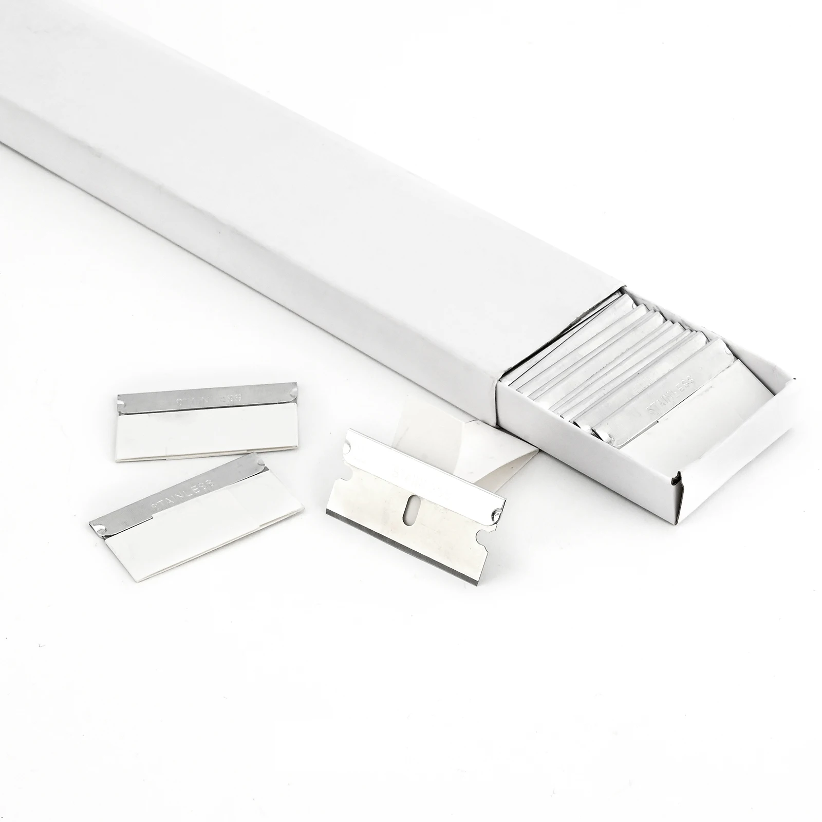 Single Edge Razor Blades Industrial Scraper Blades x 100 Box