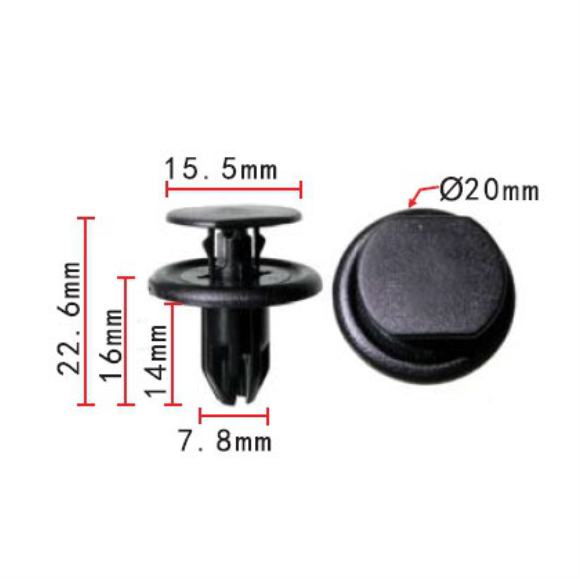 C1981 Clip Packet 50 Mazda BGV456145