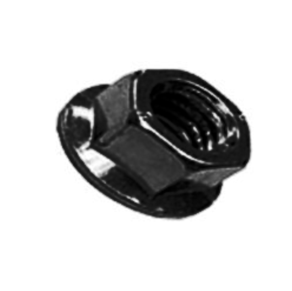 M8 12mm Nuts Black - Each