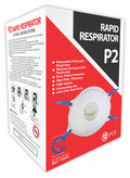 Rapid P2 Dust Mask With Valve 12pce Standard Face