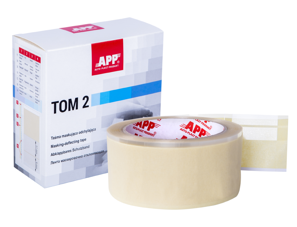 Tom 2 App Trim Masking Deflecting Tape 50mm X 10m (Trim Tape)