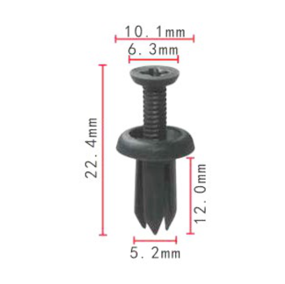 C1177 Clip - Each - Toyota Oem: 90467-05090-b1
