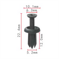 C1177 Clip Packet 50 Toyota Oem: 90467-05090-b1