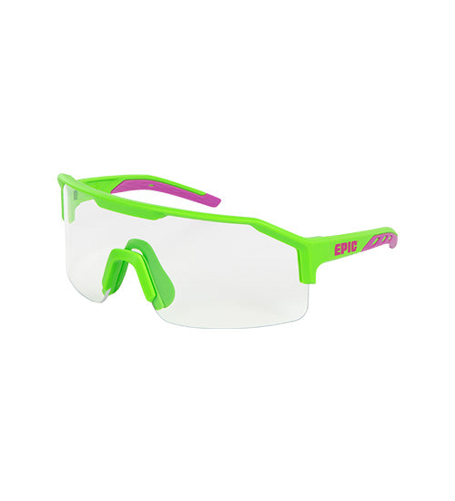 Glasses Safety EPIC® STALYON FKN Premium Coating Anti-scratch & Anti-fog Clear Lens - Retro Frame