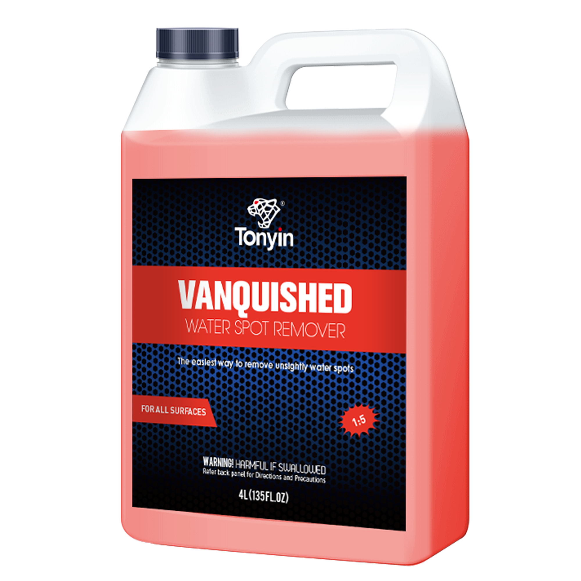 Tonyin Vanquished Water Spot Remover 4L