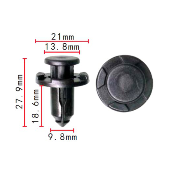 C1718 Clip - Each - Subaru PF-C1718