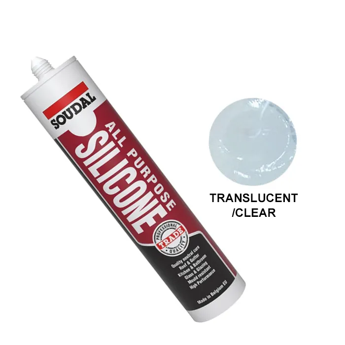 Soudal - All Purpose Silicone Translucent 300ml