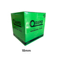 Rapid Masking Tape Green 18mm X 50m - Box of 48 Rolls